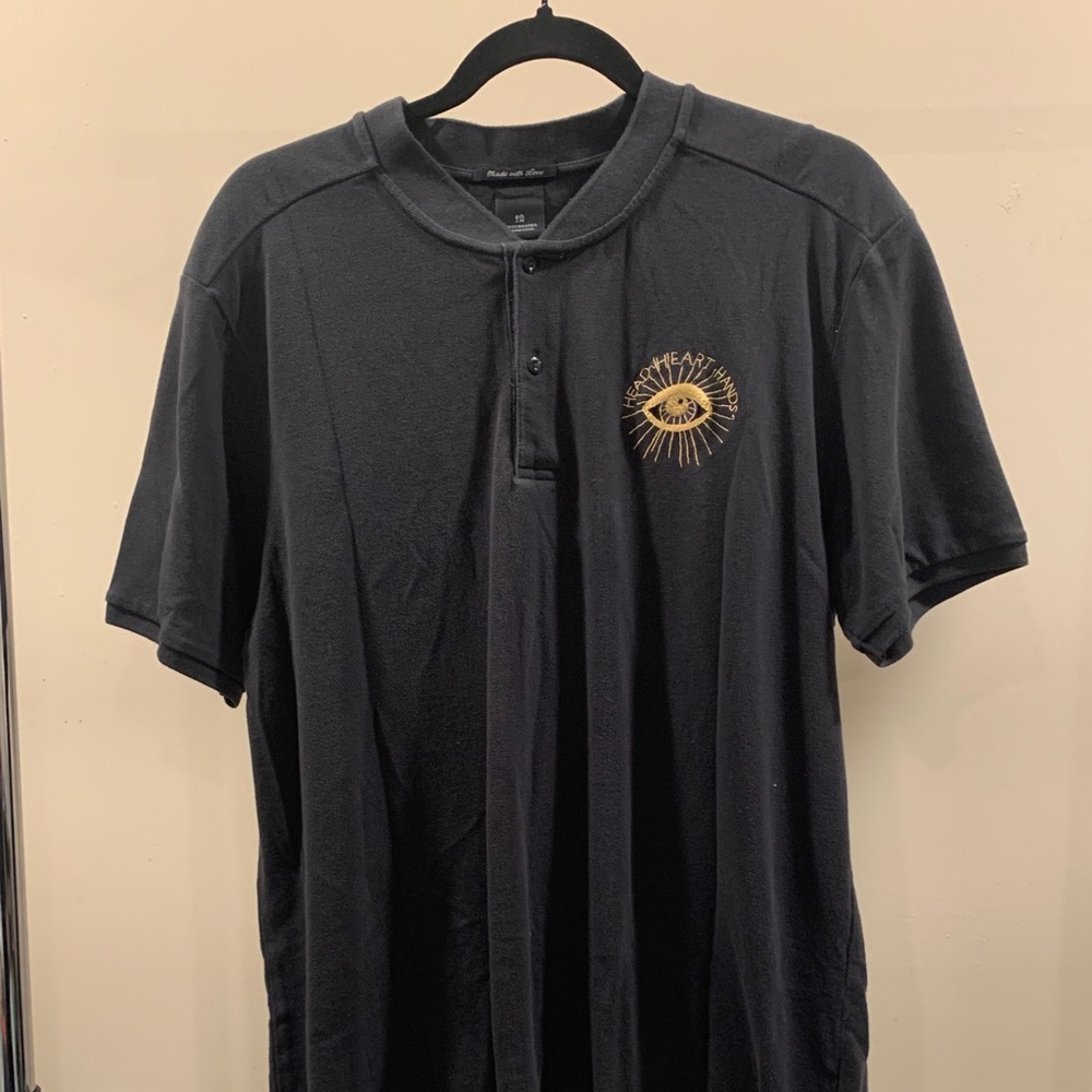 Scotch & Soda short sleeve Henley shirt